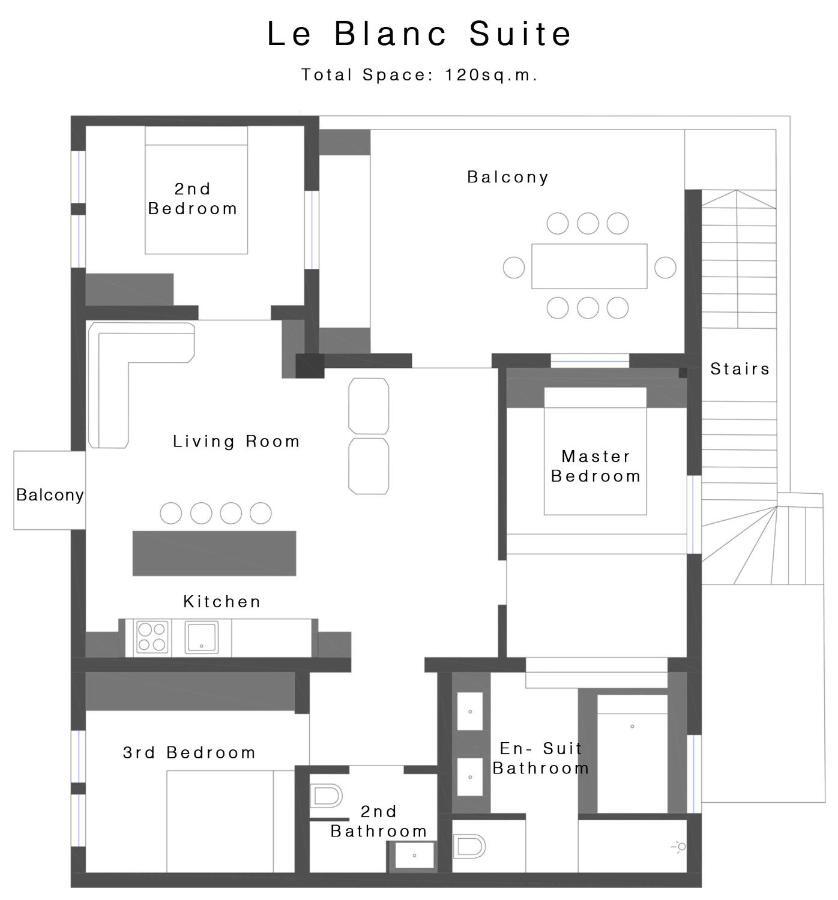 Le Blanc Suite Mesaria Extérieur photo